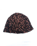 Brown Disco Hat