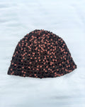 Brown Disco Hat