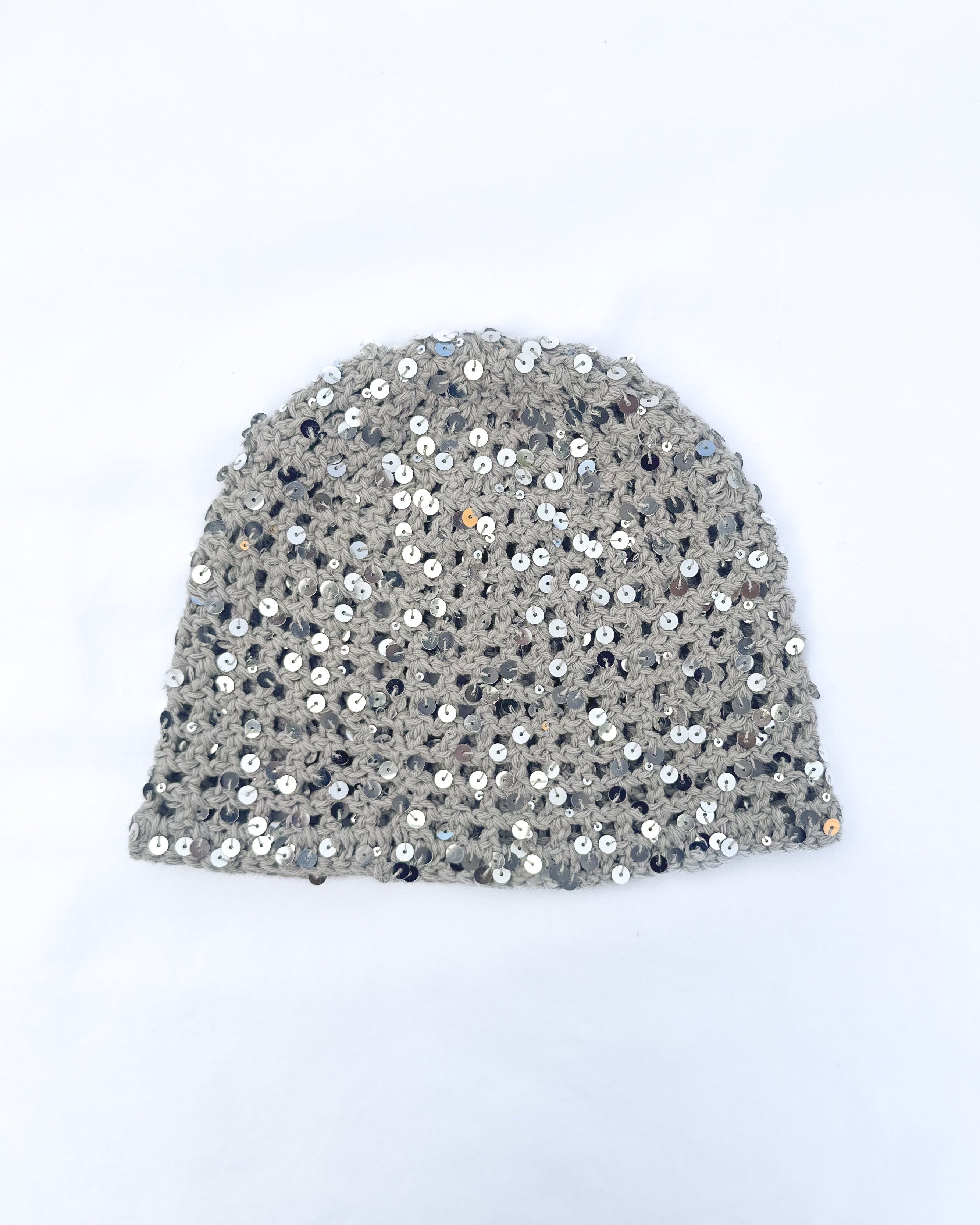 Grey Disco Hat