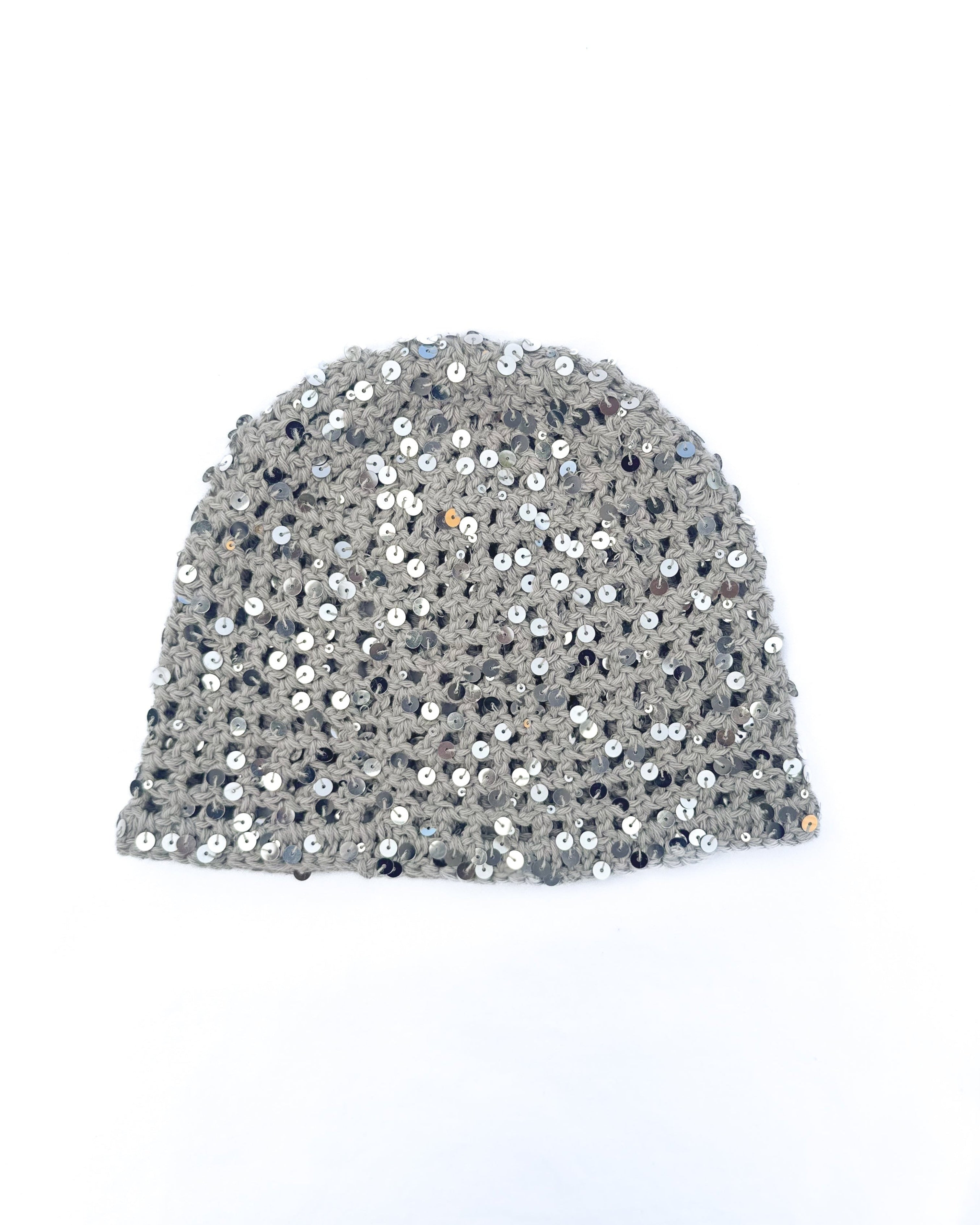 Grey Disco Hat