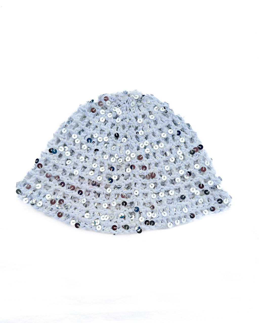 White Disco Hat