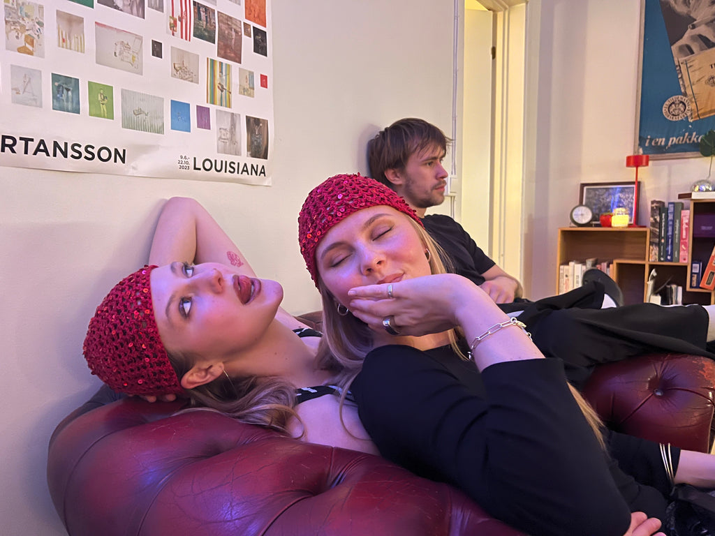 Red Disco Hat