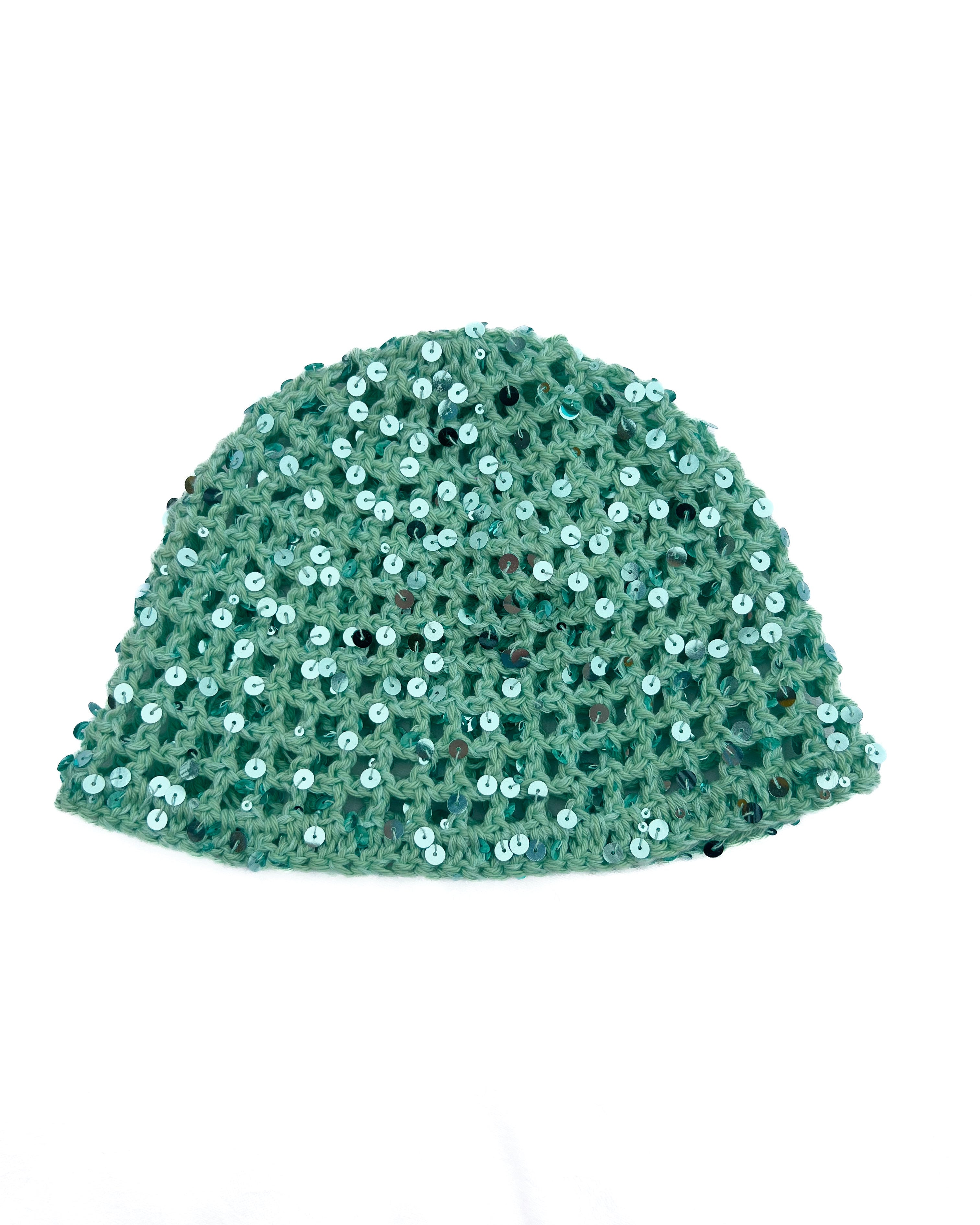 Turquoise Disco Hat
