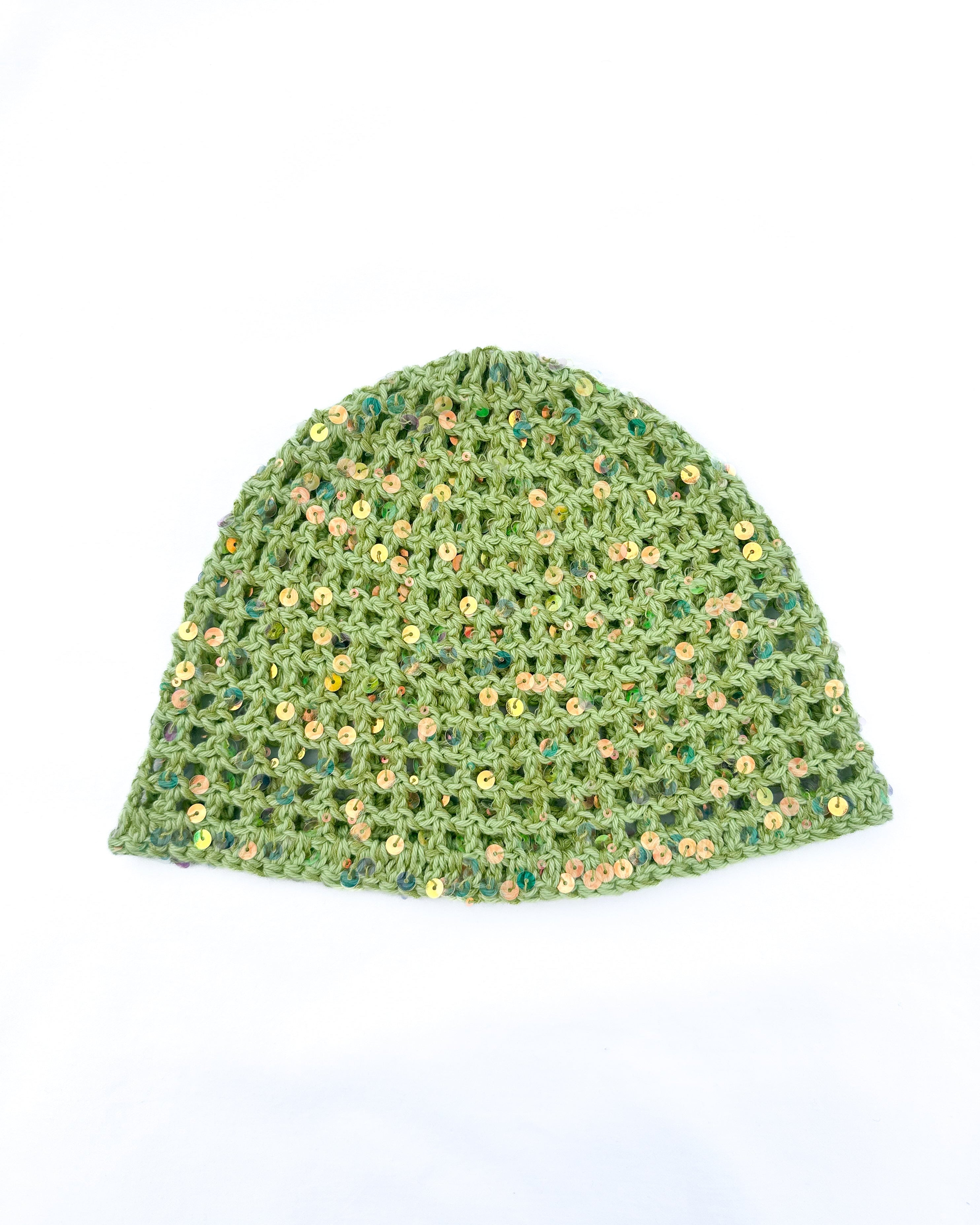 Lime Disco Hat