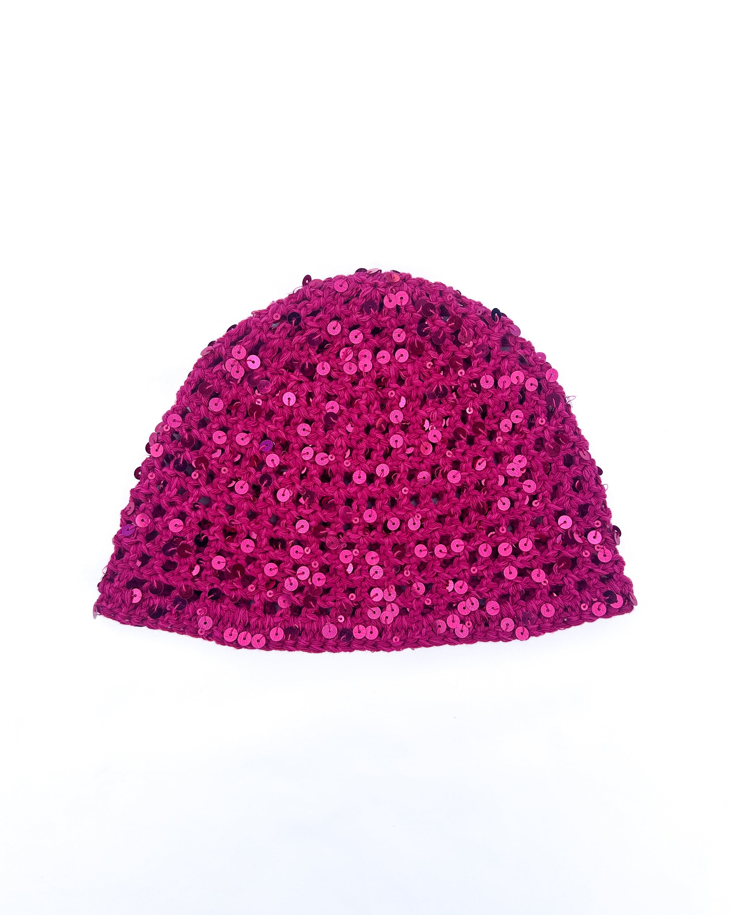 Hot Pink Disco Hat